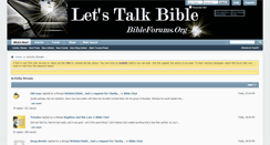 Desktop Screenshot of bibleforums.org